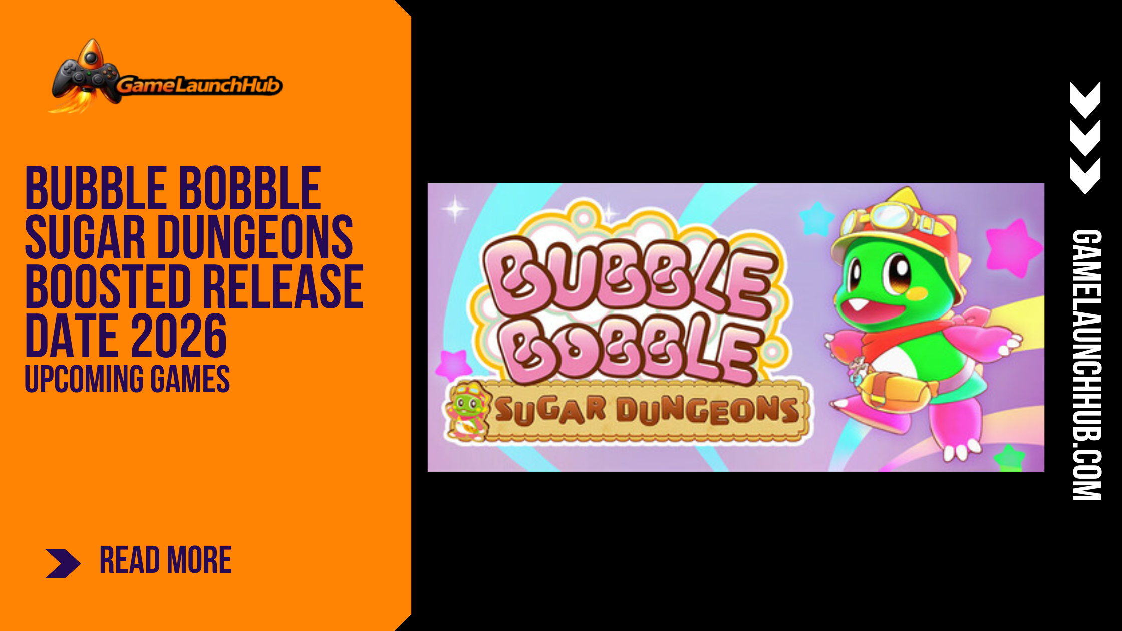 Bubble Bobble Sugar Dungeons Boosted PS5 & Launch Info