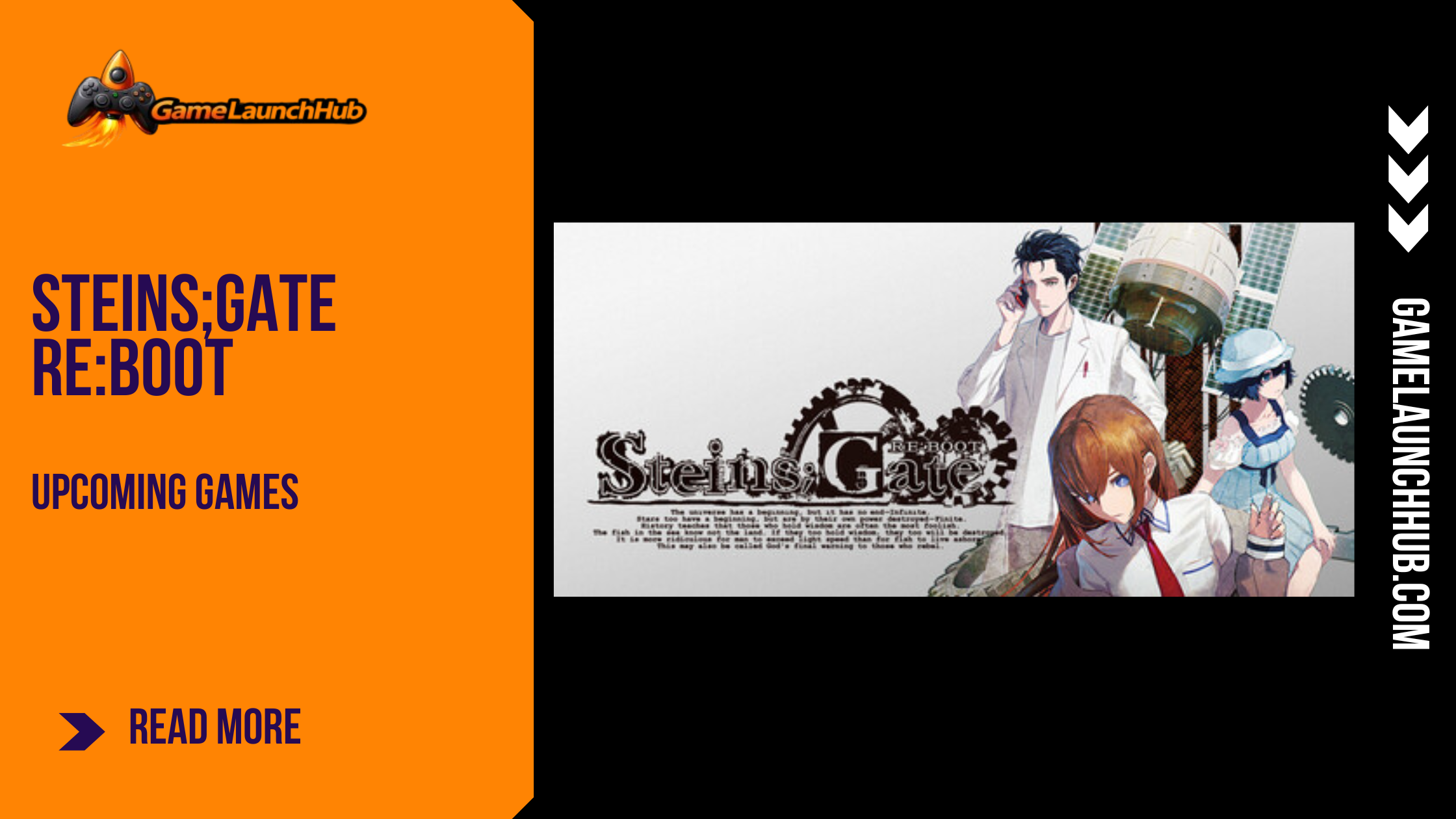 STEINS;GATE RE:BOOT Release Date, PS5 Gameplay & Details