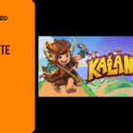 Promotional banner for the musical Malagasy folklore action-platformer Kalanoro by GameLaunchHub, featuring the game's logo and the protagonist Kalakely running alongside a lush landscape.