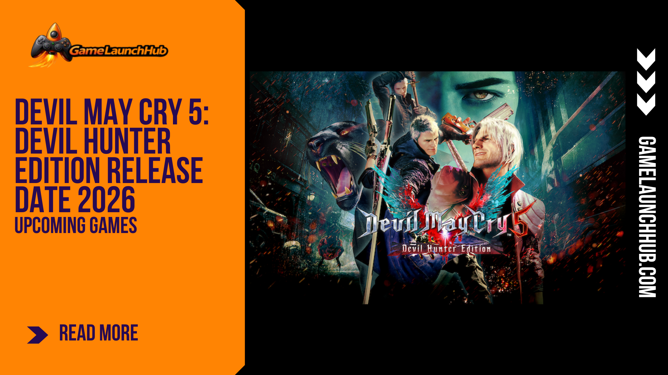 DMC5 Devil Hunter Edition: Switch 2 Release & Details