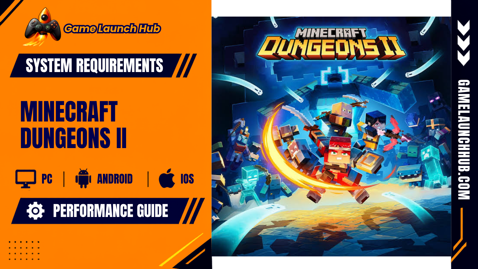 Minecraft Dungeons II PC Specs, PS5, Xbox & Switch 2
