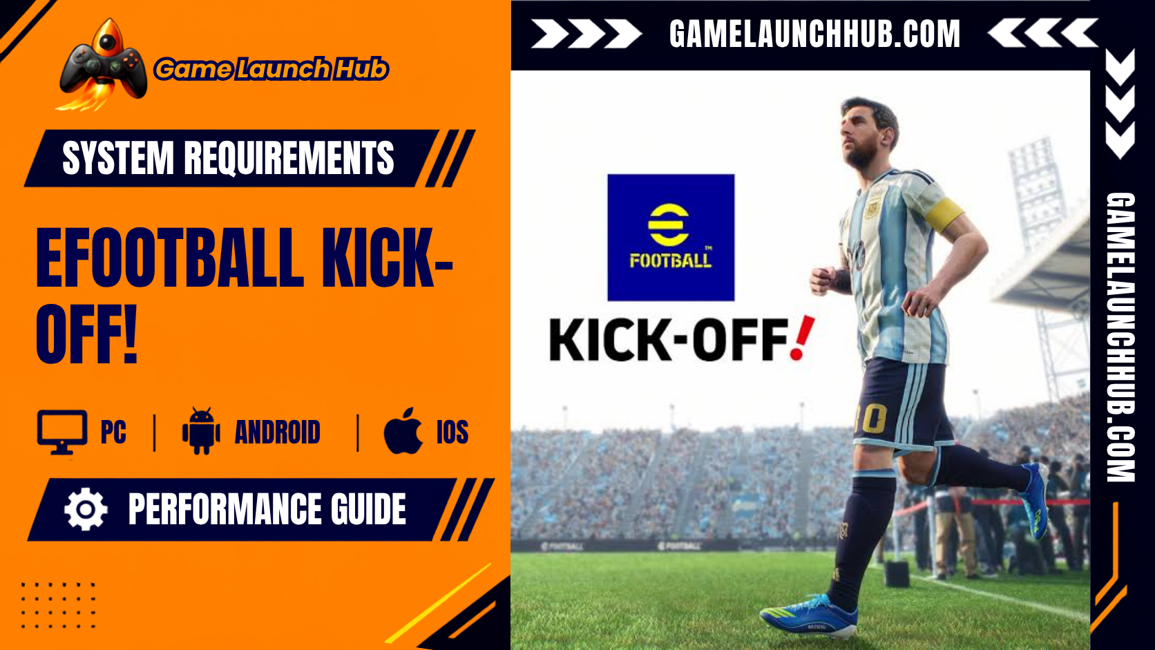 eFootball Kick-Off! Switch 2 Specs, File Size & 60FPS