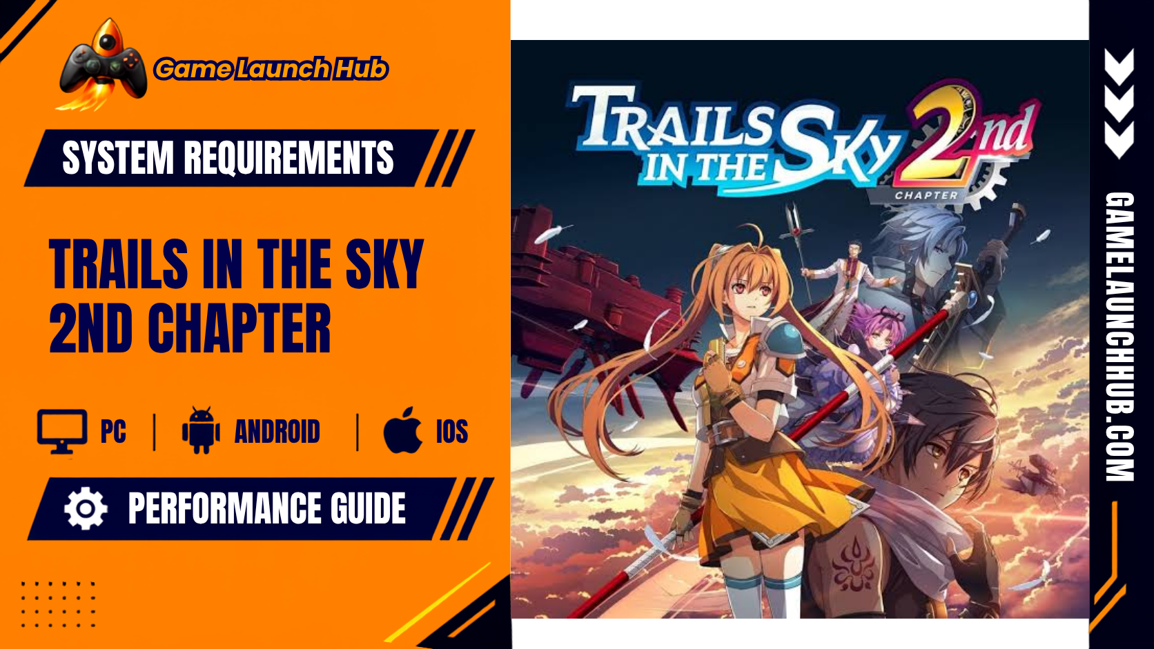 Trails in the Sky SC PC Specs, PS5, Switch 2 & Deck