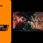 Promotional banner for the article "Valor Mortis Release Date 2026: A First-Person Soulslike Set in Plague-Ravaged Napoleonic Europe" by GameLaunchHub, featuring the game's stylized golden logo, dark fantasy artwork of a plague-ridden Napoleonic soldier under a grim sky, and a solid orange sidebar on the left.