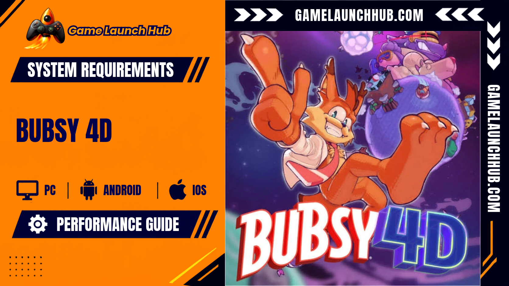 Bubsy 4D System Requirements: PC Specs & Deck Guide